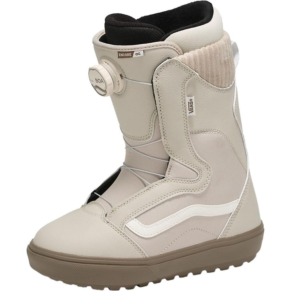 VANS WOMENS ENCORE OG SNOWBOARD BOOTS (KHAKI/GUM, 9.5)